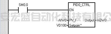 西門子smart200PID 向?qū)?中的給定－反饋設(shè)置
